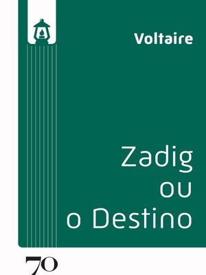 cover image of Zadig, ou o destino